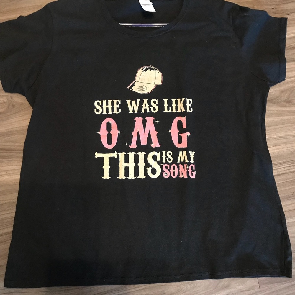 🌟Woman’s -She was like OMG this is my song shirt